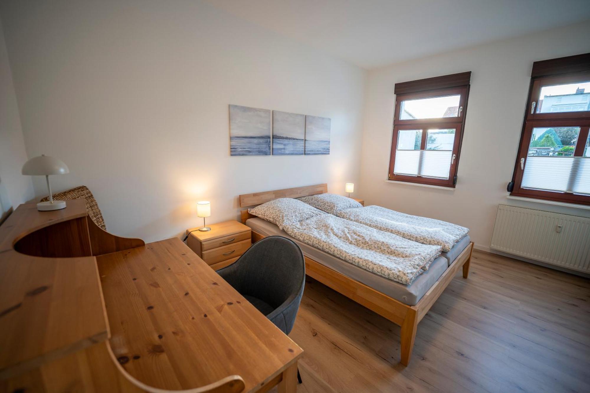 Appartement Haus Unterm Mammutbaum - Elberadweg à Magdebourg Extérieur photo