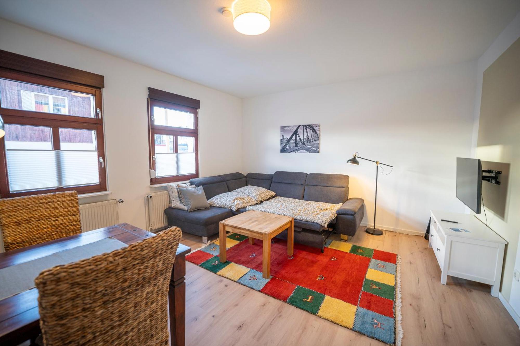 Appartement Haus Unterm Mammutbaum - Elberadweg à Magdebourg Extérieur photo